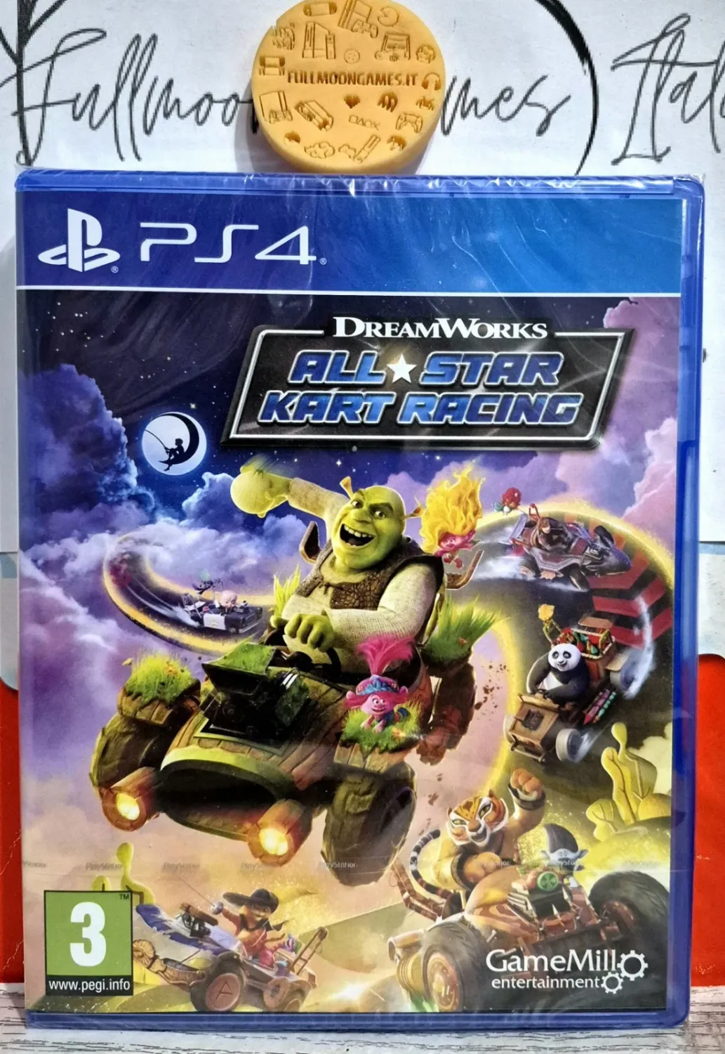 Dreamworks All Star Kart Racing - PS4 Playstation 4 EU Con Italiano