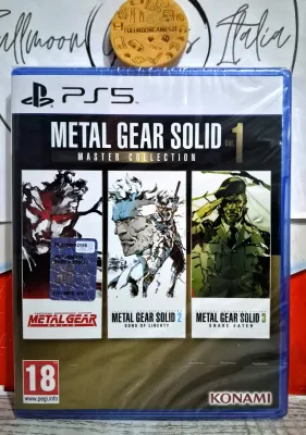 Metal Gear Solid Master Collection Vol. 1 - PS5 Playstation 5 Copertina E Giochi In Italiano
