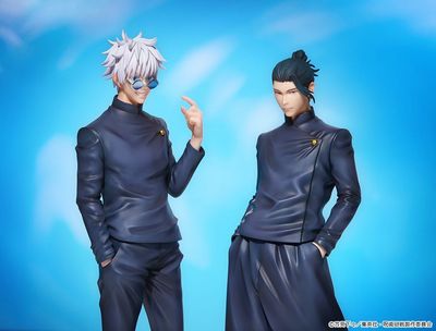 Jujutsu Kaisen Bundle Statue 1/7 Suguru Geto &amp; Satoru Gojo High School 27 E 28cm