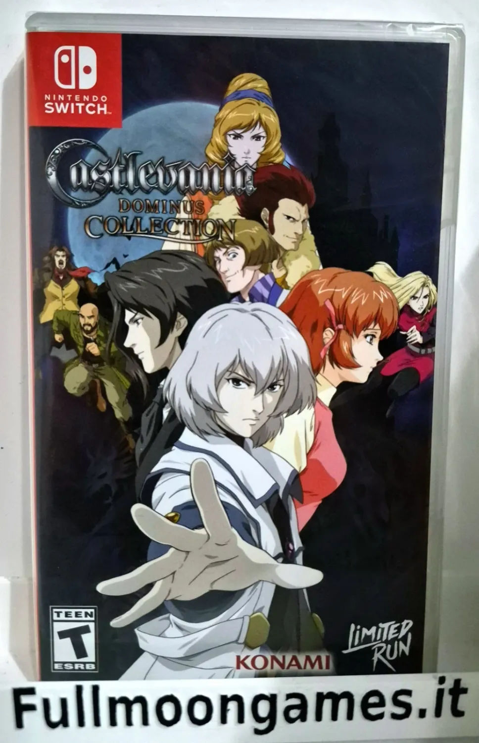 Castlevania Dominus Collection Dawn of Sorrow Cover Nintendo Switch Limited Run #251