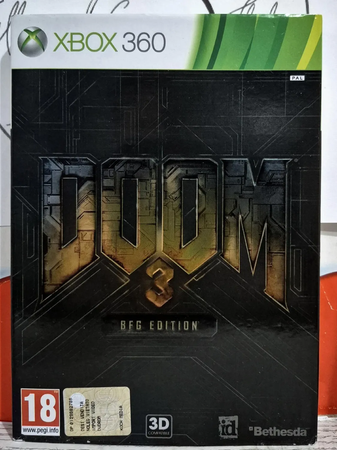 Doom 3 BFG Edition - Xbox 360 FPS Include Doom 1 E 2 + Espansioni Italiano
