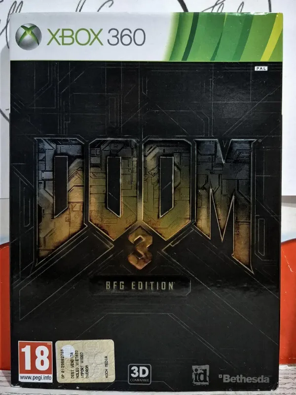 Doom 3 BFG Edition - Xbox 360 FPS Include Doom 1 E 2 + Espansioni Italiano