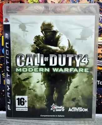 Call Of Duty 4: Modern Warfare - PS3 Playstation 3 Prima Stampa Italiana