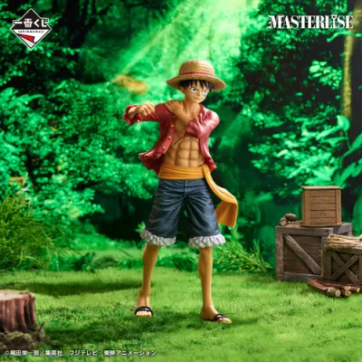 One Piece Statua Monkey D. Luffy Beyond Trials Ichibansho Banpresto Masterlise 24cm