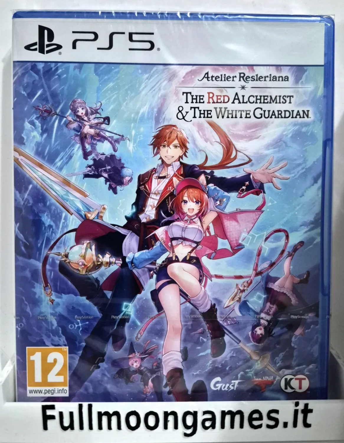 Atelier Resleriana: The Red Alchemist &amp; The White Guardian - PS5 JRPG Cover ITA-ESP