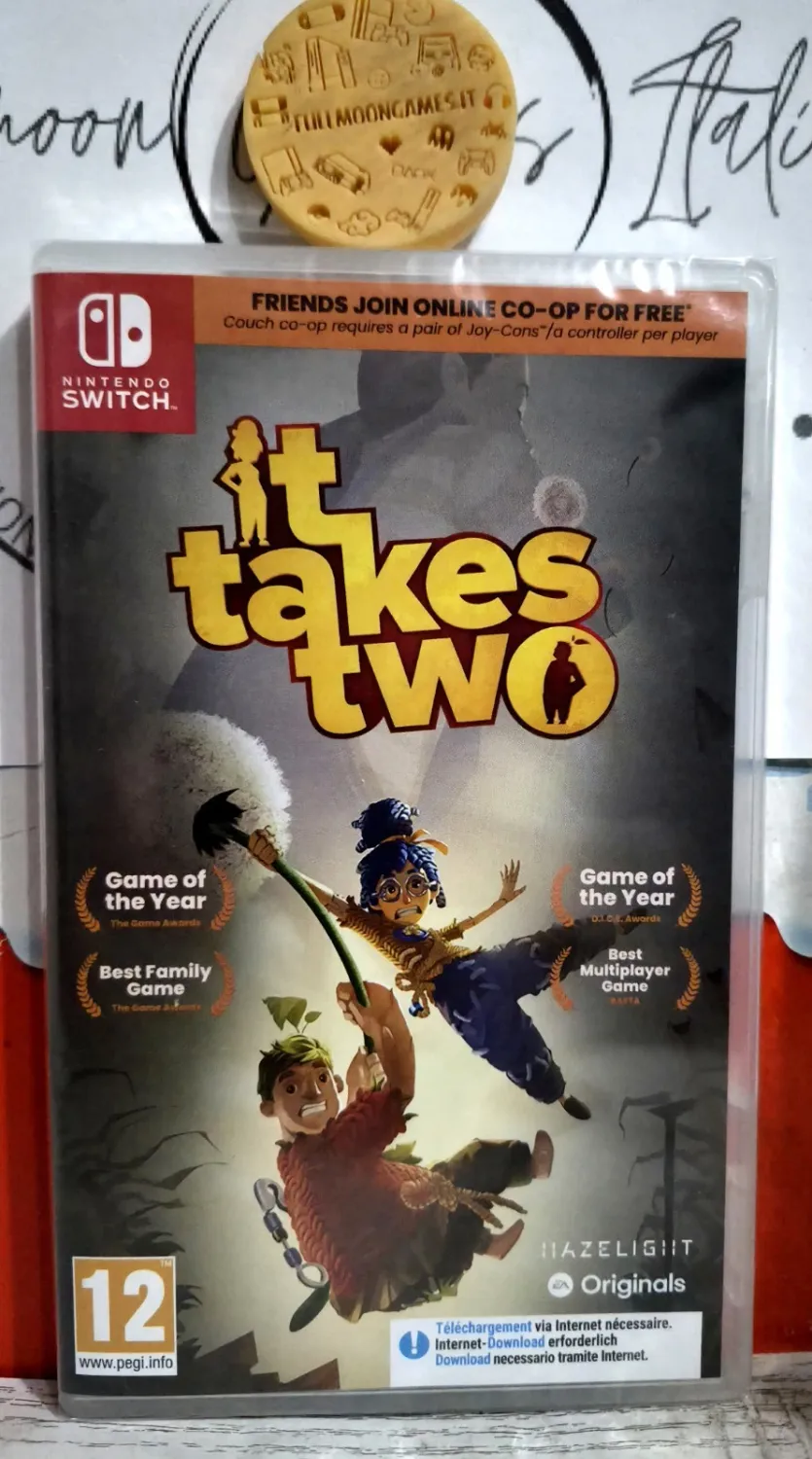 It Takes Two - Nintendo Switch Splendida Avventura Cooperativa EU Con Italiano