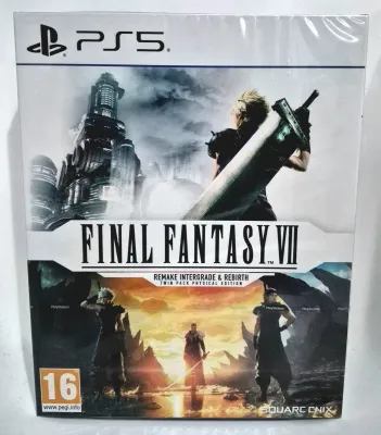 FINAL FANTASY VII REMAKE INTERGRADE &amp; REBIRTH - Twin Pack Physical Edition PS5 EU Con Italiano