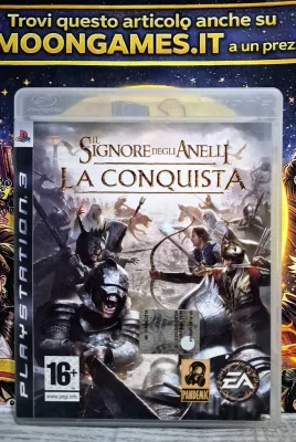 Il Signore Degli Anelli: La Conquista - PS3 Playstation 3 RPG Edizione Italiana