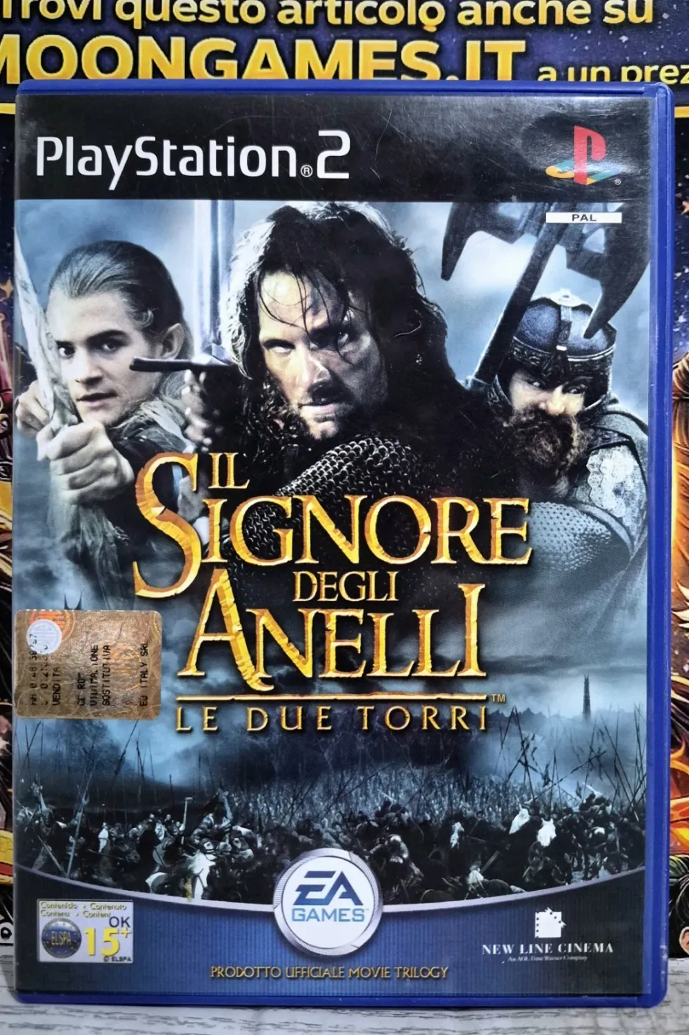 Il Signore Degli Anelli: Le Due Torri - PS2 Prima Stampa Italiana