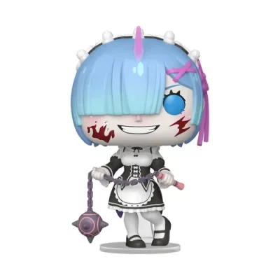 Funko Pop Re:ZERO Starting Life In Another World Rem CHASE Limited Edition #2113 + Protector Funko Pop Re:ZERO Starting Life In Another World Rem CHASE Limited Edition #2113 + Protector