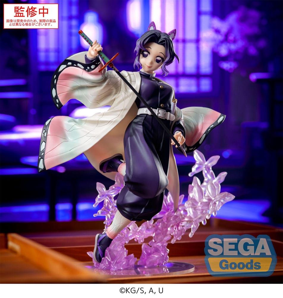 Demon Slayer Statua Shinobu Kocho Sega Luminasta Figure 18 Cm