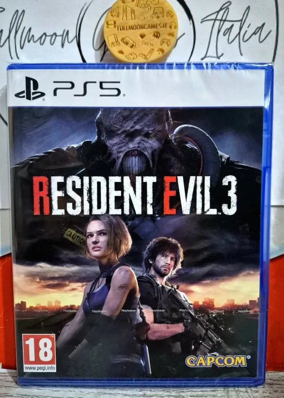 Resident Evil 3 Nemesis Remake PS5 Playstation 5 Horror EU Con Italiano
