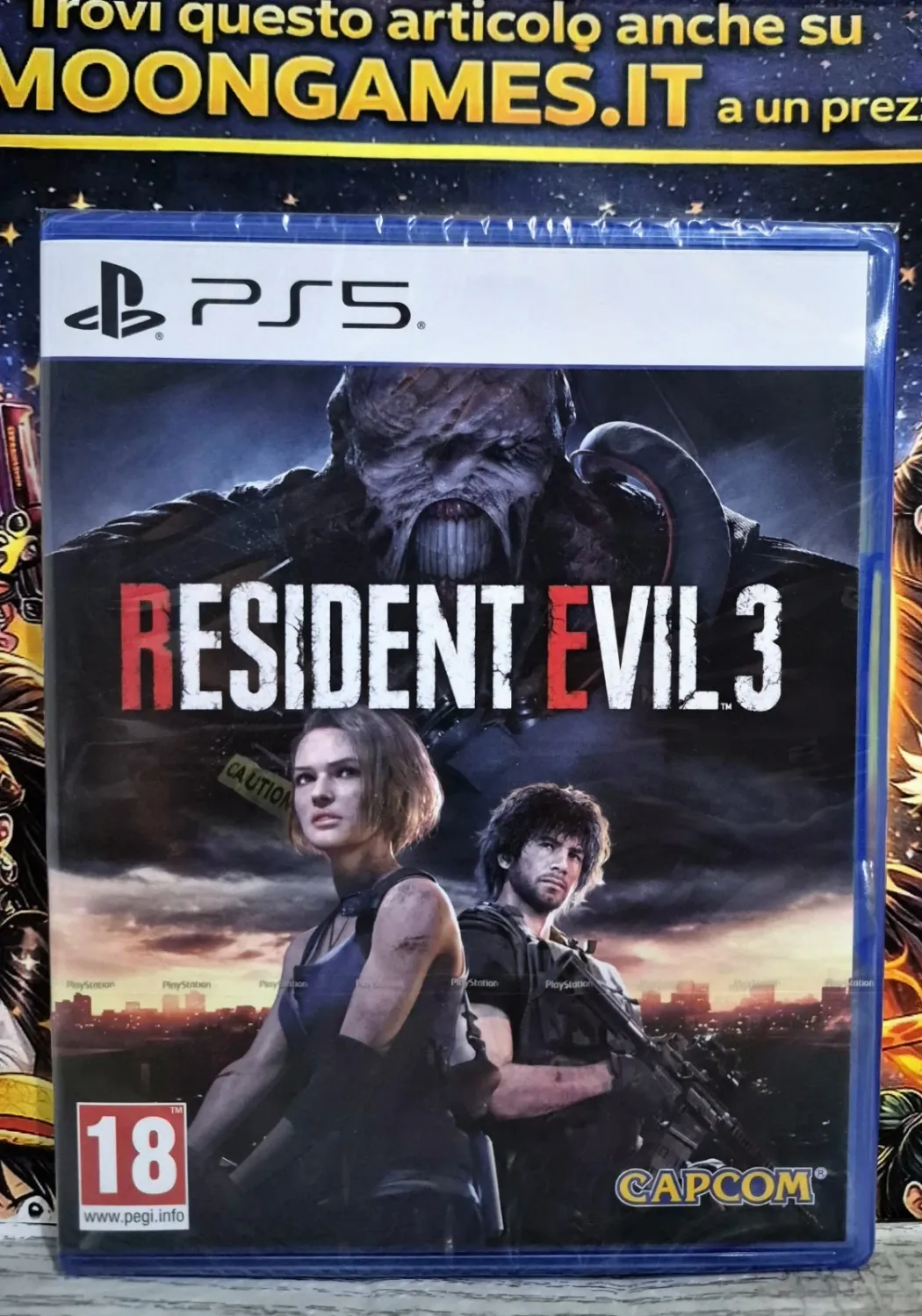 Resident Evil 3 Nemesis Remake PS5 Playstation 5 Horror EU Con Italiano