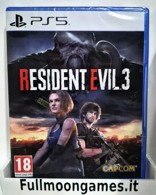 Resident Evil 3 Nemesis Remake PS5 Playstation 5 Horror EU Con Italiano
