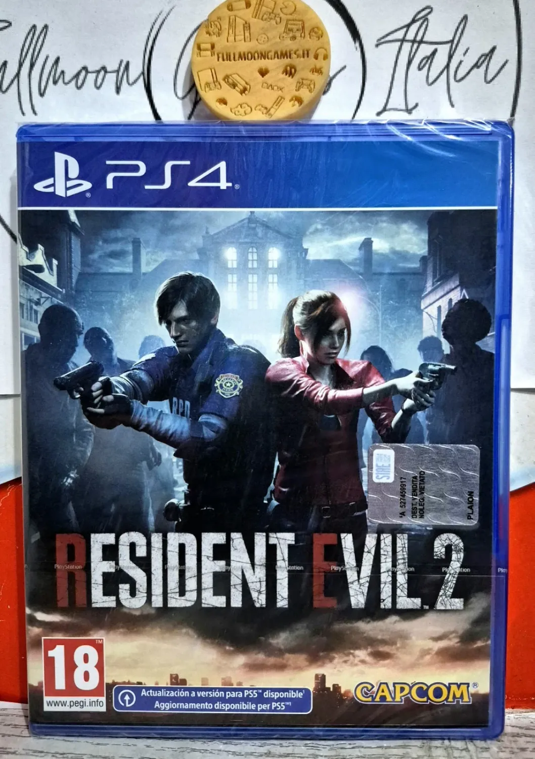 Resident Evil 2 Remake - PS4 Upgrade PS5 Survival Horror Edizione Italiana