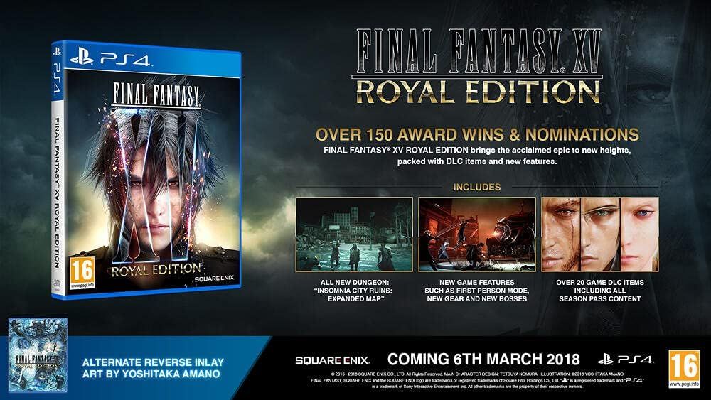 Final Fantasy XV 15 Royal Edition PS4 Playstation 4 RPG Edizione Italiana
