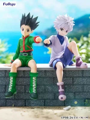 Hunter X Hunter Bundle Statue Gon Freecss &amp; Killua Zoldyck Furyu Noodle Stopper
