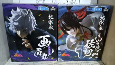 Hell's Paradise Jigokuraku Bundle 2 Statue Gabimaru &amp; Sagiri Sega Luminasta 17 e 14cm