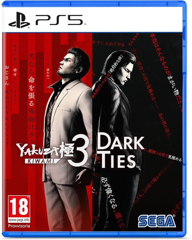 Yakuza Kiwami 3 &amp; Dark Ties - PS5 Playstation 5 Action Edizione Italiana