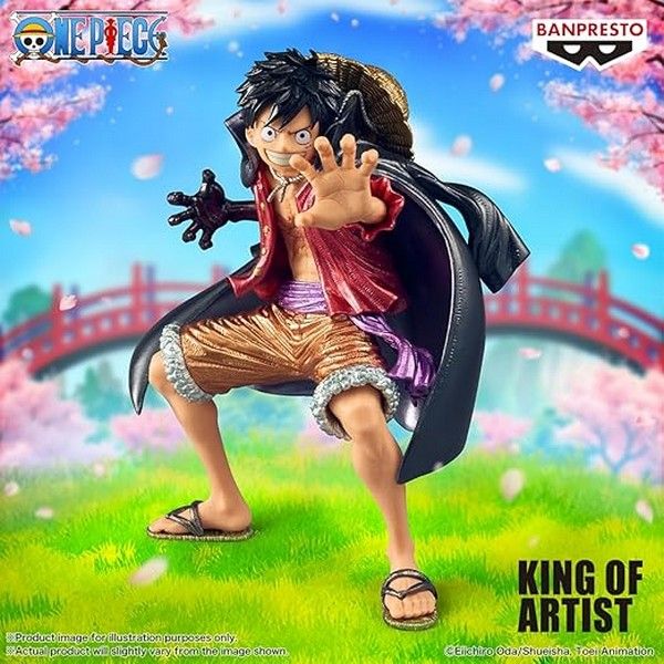 One Piece Monkey D. Luffy Figure Banpresto King Of Artist Land Of Wano II Special Ver. 19cm