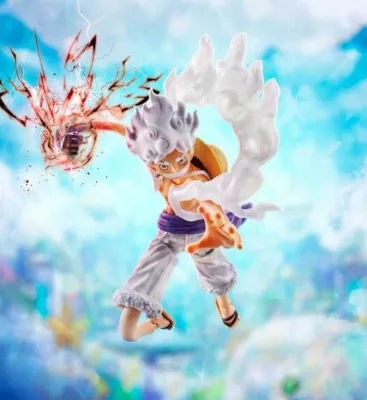 S.H. Figuarts One Piece Action Figure Monkey D. Luffy Gear 5 Egghead Island 15cm