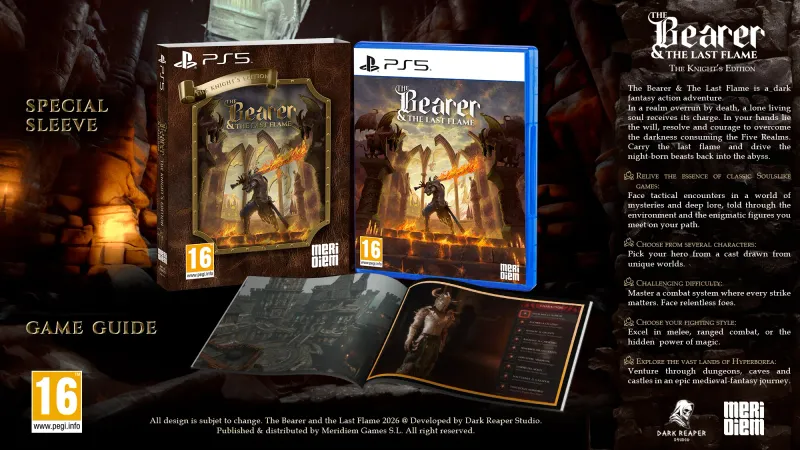 The Bearer &amp; The Last Flame Knight's Edition - PS5 Playstation 5 Action EU Con Italiano