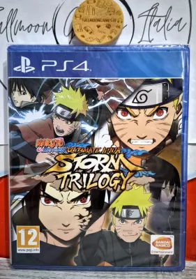 Naruto Shippuden: Ultimate Ninja Storm Trilogy - PS4 3 Giochi Copertina Italiana