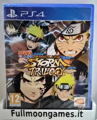 Naruto Shippuden: Ultimate Ninja Storm Trilogy - PS4 3 Giochi Copertina Italiana