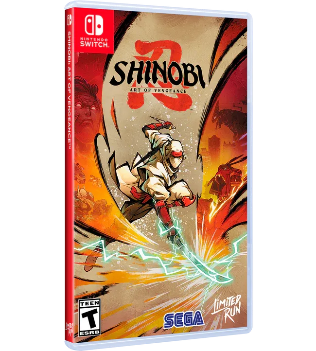 Shinobi: Art Of Vengeance - Nintendo Switch Limited Run Games #286 Multilingua Con Italiano