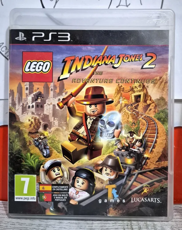 Lego Indiana Jones 2: L'Avventura Continua - PS3 Playstation 3 EU Con Italiano