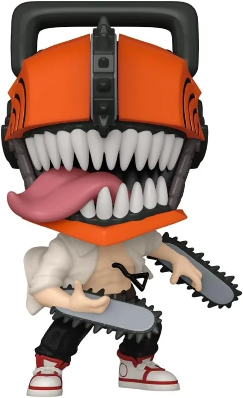 Funko Pop Animation Chainsaw Man Denji As Chainsaw Man #1677 Vinyl Figure
