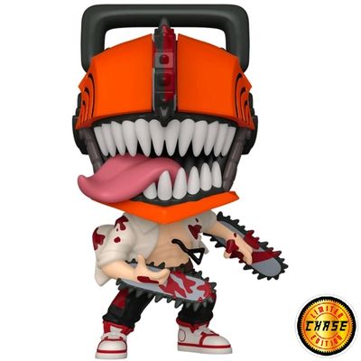 Funko Pop Animation Chainsaw Man #1677 Chase Limited Edition + Protector