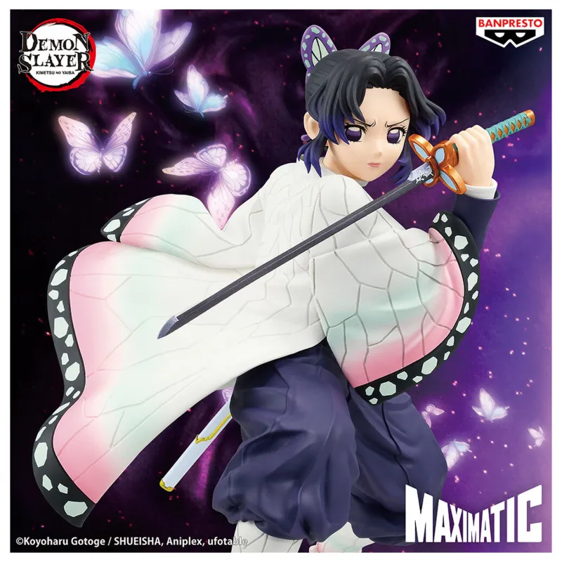 Demon Slayer Statua Shinobu Kocho Figure Banpresto Maximatic 18 cm