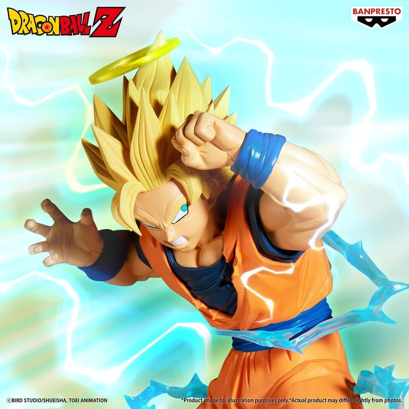 Dragon Ball Z Statua Son Goku Match Makers 1/2 (VS Majin Vegeta) Banpresto 15cm