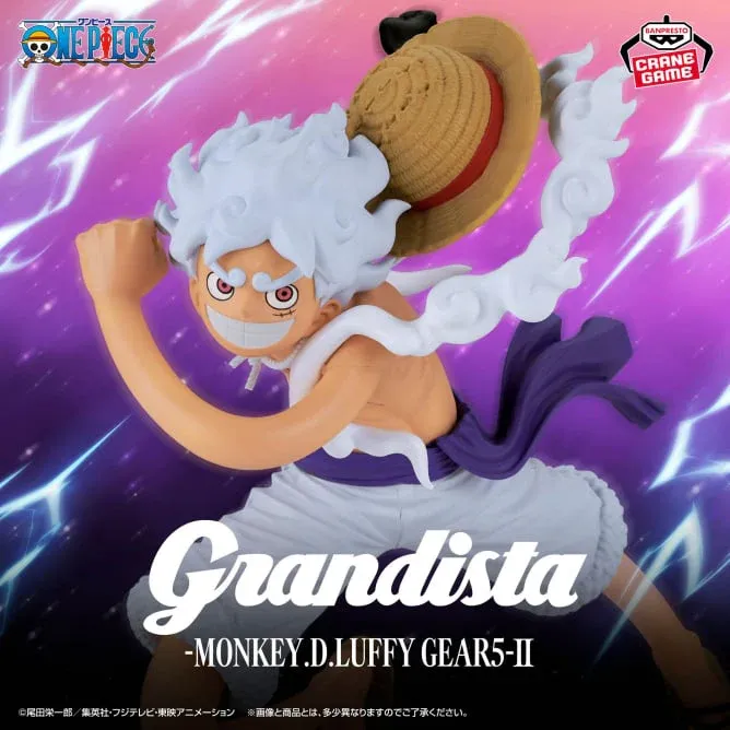 One Piece Statua Monkey D. Luffy Gear 5 Five (Ver. II) Banpresto Grandista 22cm