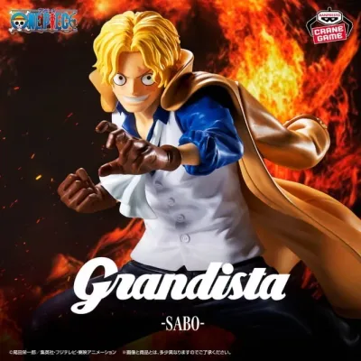 One Piece Statua Sabo Figure Banpresto Grandista 23 cm