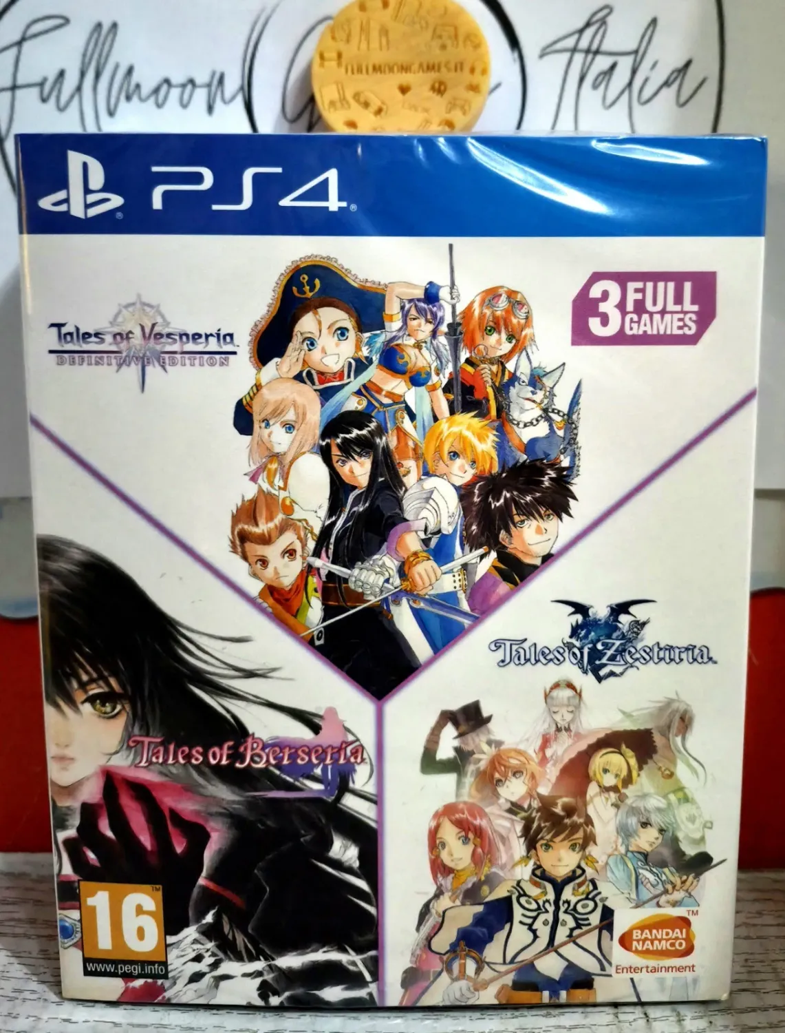 Tales Of Berseria / Zestiria / Vesperia (Definitive) - PS4 JRPG EU Con Italiano