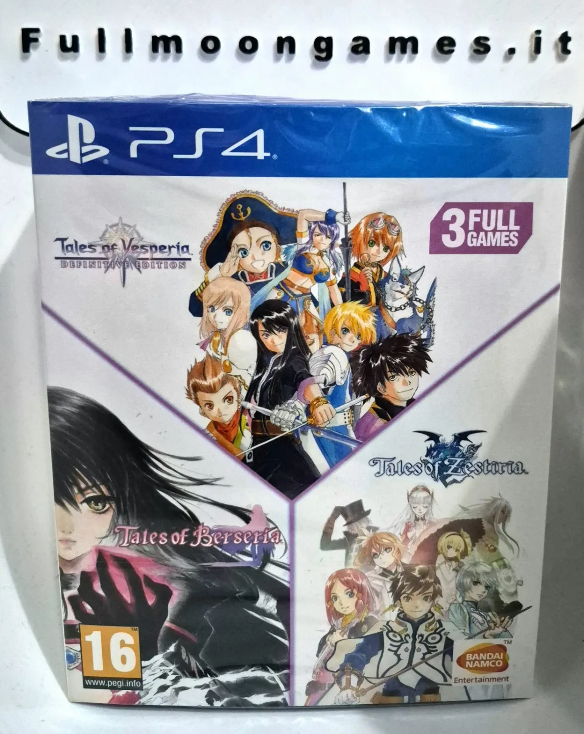 Tales Of Berseria / Zestiria / Vesperia (Definitive) - PS4 JRPG EU Con Italiano