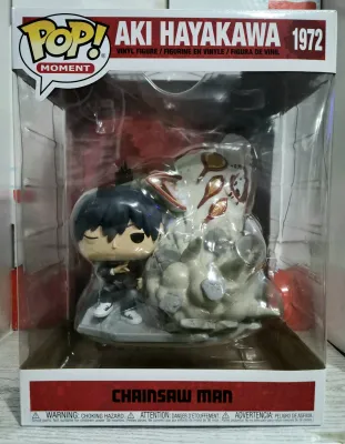 Funko Pop Chainsaw Man Aki Hayakawa With Fox Devil Kon #1972