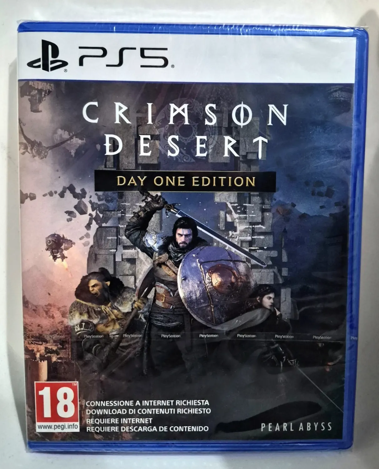 Crimson Desert Day One Edition - PS5 Playstation 5 Avventura Open World Edizione Italiana