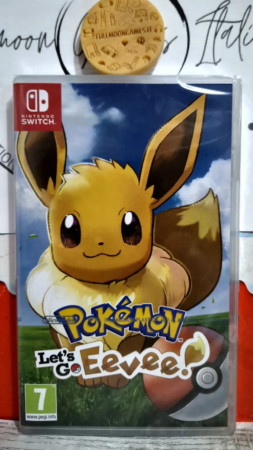 Pokemon: Let's Go Eeevee - Nintendo Switch Avventura JRPG EU Con Italiano