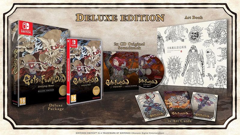 Getsufumaden: Undying Moon Deluxe Edition - Nintendo Switch Roguelike 2D EU Con Italiano