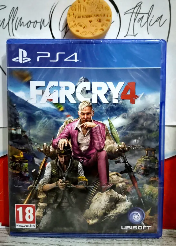 Far Cry 4 - PS4 Playstation 4 Action EU Cover E Gioco Multilingua Con Italiano