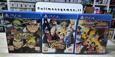 Bundle 5 Giochi: Naruto Ultimate Ninja Storm 1-2-3-4 + Shinobi Striker PS4