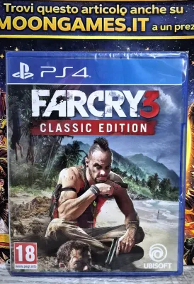 Far Cry 3 Classic Edition - PS4 Playstation 4 Cover E Gioco EU Con Italiano