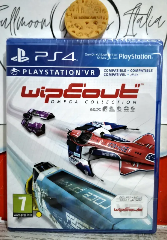 Wipeout Omega Collection - PS4 Playstation 4 Racing Arcade EU Con Italiano