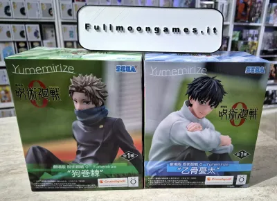 Jujutsu Kaisen 0 The Movie Bundle Statue Toge Inumaki &amp; Yuta Okkotsu Sega Yumemirize Figure 11cm