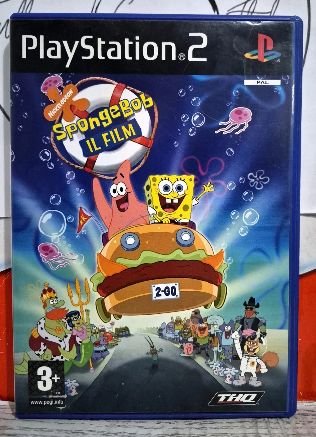 Spongebob: Il Film - PS2 Playstation 2 Avventura Platform Edizione Italiana