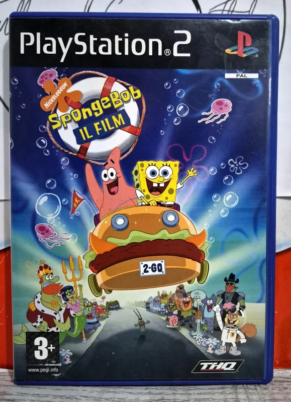 Spongebob: Il Film - PS2 Playstation 2 Avventura Platform Edizione Italiana