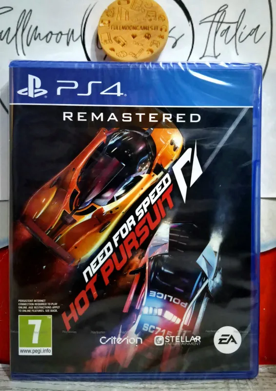 Need For Speed Hot Pursuit Remastered - PS4 Playstation 4 Racing EU Con Italiano